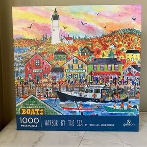 Galison 1000 pc puzzle HARBOR BY THE SEA